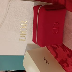 Christian Dior cosmetics bag New